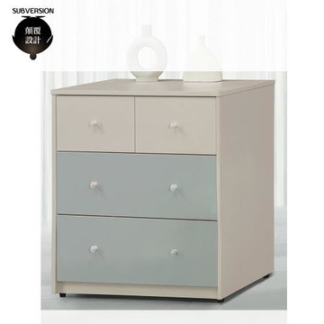 【顛覆設計】靜柔2.7尺四抽斗櫃