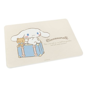 三麗鷗珪藻土地墊-大耳狗旅行箱