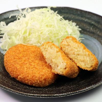 ふるさと納税 雫石町 「バターしょうゆコロッケカニクリームコロッケ」総数12個R-005