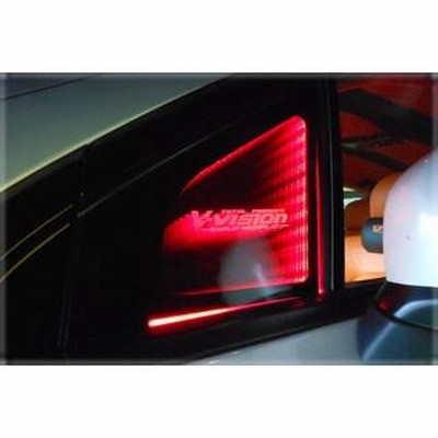 アヴァンツァーレ　RB1 三角窓イルミネーション オデッセイ RB1 LEDイルミ 三角窓用 カラー：ブルー : エアロ