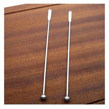 ⚡免運臺灣有貨⚡19CM圓頭攪拌器 不銹鋼攪拌棒 球型 銀色 DIY蠟燭 香薰石膏工具棒