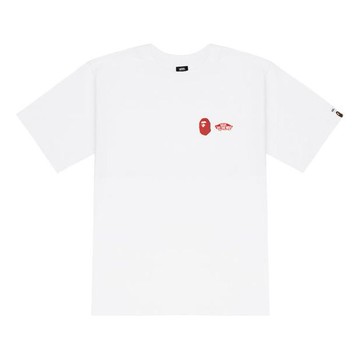 Vans X BAPE Sk8-Hi T-Shirt 'White'