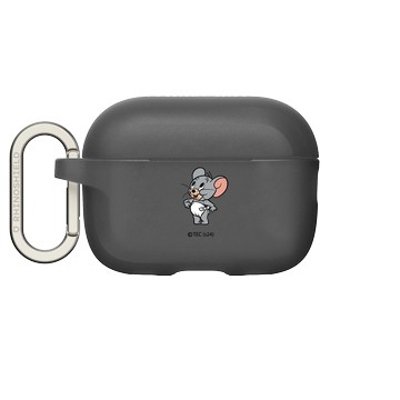 AirPods Pro 2 AirPods Case 黑 - 湯姆貓與傑利鼠 Tom and Jerry - 小不點泰菲