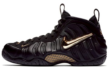 AIR FOAMPOSITE PRO BLACK METALLIC GOLD