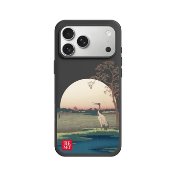 iPhone 17 Pro Max SolidX 黑 - The MET - 歌川廣重《名所江戶百景 蓑輪金杉三河島》