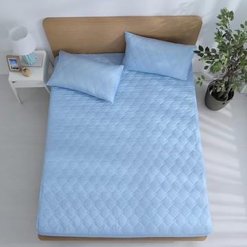 Ishur 伊舒爾 3M石墨烯防潑水保潔墊 100% Polyester材質 台灣製造  5尺  淺藍