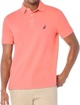 Nautica 男棉質Polo衫