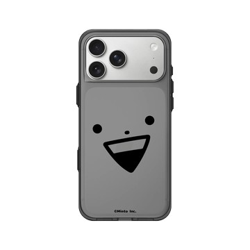 iPhone 17 Pro Max Clear (相機按鈕) 酷墨灰 - Usagyuuun 小突兔 - 靜靜的看著你