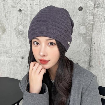 Acorn*橡果-網紅針織保暖毛帽月子帽防曬機能帽1934(灰色)