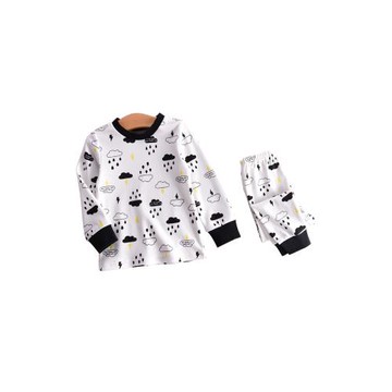 兒童純棉睡衣秋衣秋褲寶寶內衣套裝春秋全棉嬰兒內穿線衣線褲打底