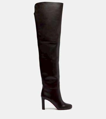 Christian Louboutin Loo 85 leather over-the-knee boots