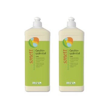 (2瓶超值組)德國Sonett律動-超濃縮環保植萃檸檬洗碗精1000ml/瓶(本品不適用洗碗機)