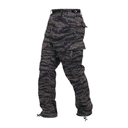 Rothco ミリタリー カーゴパンツ 迷彩 タクティカル BDU (バトルドレスユニフォーム) S