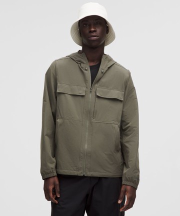 Abrasion-Resistant Hiking Jacket Size Large