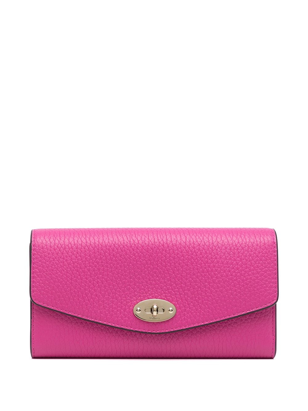 Mulberry - Darley grained leather wallet - women - Leather - One Size - Pink