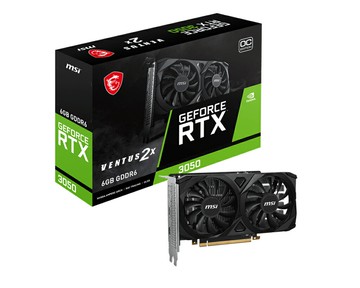 MSI 微星 GeForce RTX 3050 VENTUS 2X 6G OC 顯示卡 顯卡