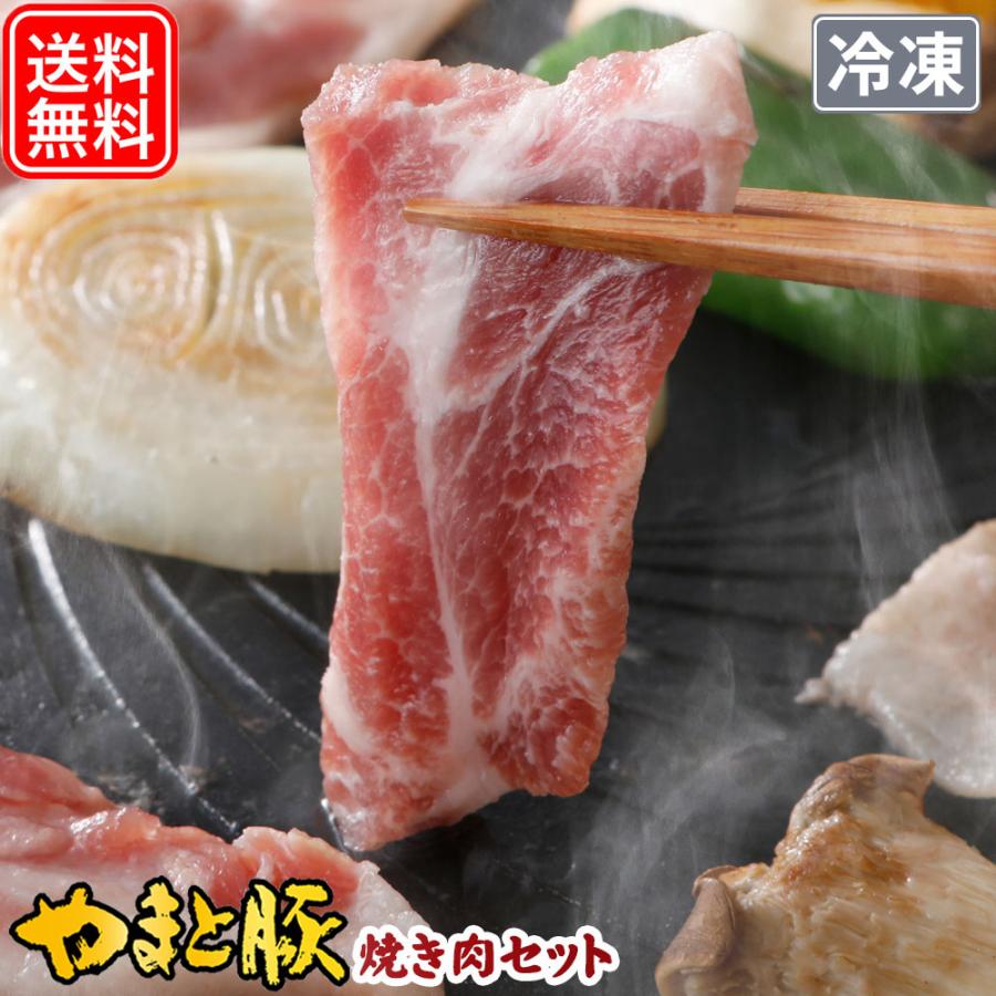 国産 やまと豚 焼肉セット 1.5kg NS-AS [冷凍] 送料無料 お歳暮 御歳暮 2023 肉 食品 内祝い 豚肉 焼き肉 焼肉 焼き肉セット ギフト お取り寄せグルメ