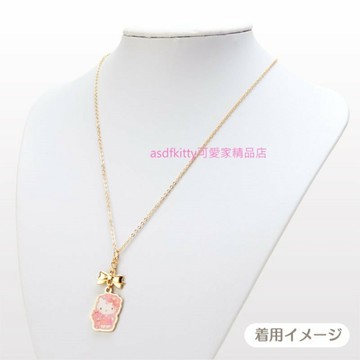 asdfkitty*KITTY項鍊+雪球造型收納盒-日本正版商品