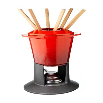 Le Creuset 法國系列廚具 陶瓷鑄鐵火鍋套組 2L (LC420)