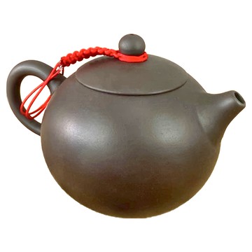 小圓蛋 陶瓷壺 - 紫砂黑 160ml 泡茶品茗  1個