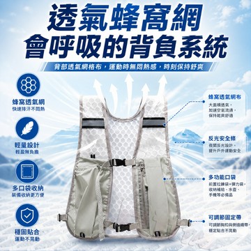 ✨臺灣出貨✨【無感透氣】跑步背包 跑步包 水袋包 騎行包 戶外背包 運動背包 登山馬甲包 騎行馬甲包 水袋背包 馬拉松包