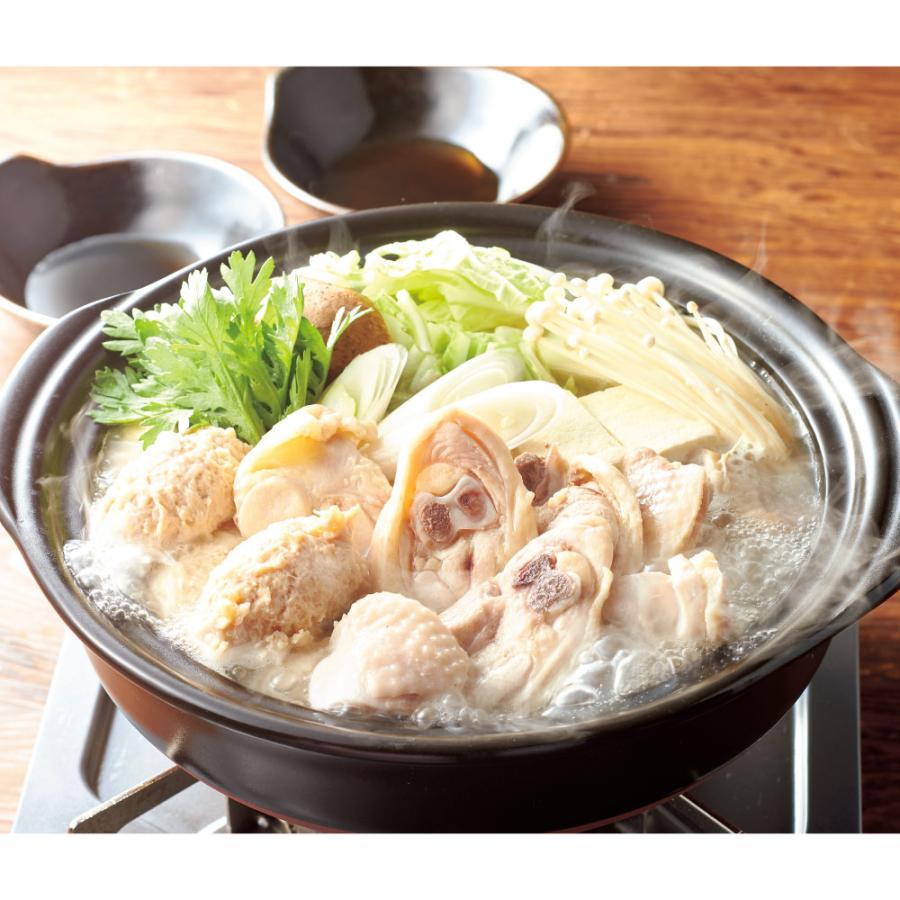 お惣菜 和惣菜 スープ 博多「華味鳥」水たきセット・ちゃんぽん麺付き（３-４人前） FD7222