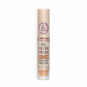 Makeup Revolution IRL Filter Finish Concealer 6g (Various Shades) - C12