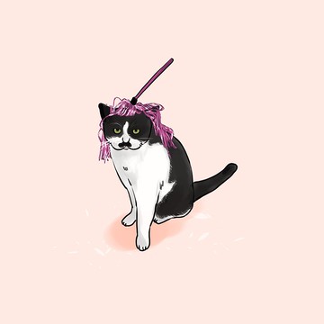 寵物客製化 -- 可愛毛小孩插畫