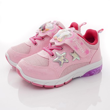 冰雪奇緣 - 台灣製冰雪奇緣電燈運動鞋(中小童段)-運動鞋-粉