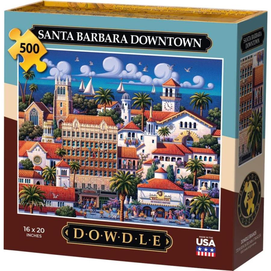 ジグソーパズル Dowdle Santa Barbara Downtown 500 ピース