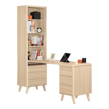 【Hampton 漢汀堡】克格5尺L型書桌