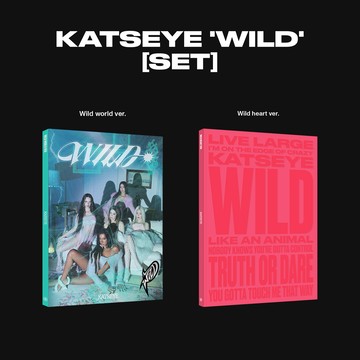 KATSEYE - 3rd EP [WILD] (2 in 1 Set)