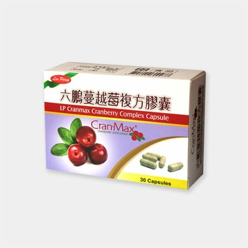 六鵬 蔓越莓複方膠囊 30顆/盒 長效型配方 全素可食 美國進口 400mg高濃縮蔓越 A型前花青素
