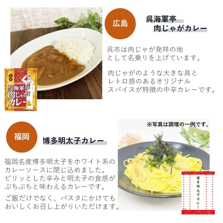 ご当地 カレー ギフトセット グルメ 中辛 常温  大阪 呉 博多 まとめ買い 景品 手土産 贈り物 お取り寄せ 2023 食べ物