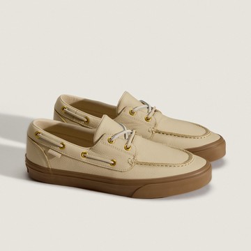 2-Eyelet Boat Shoe 卡其色船鞋