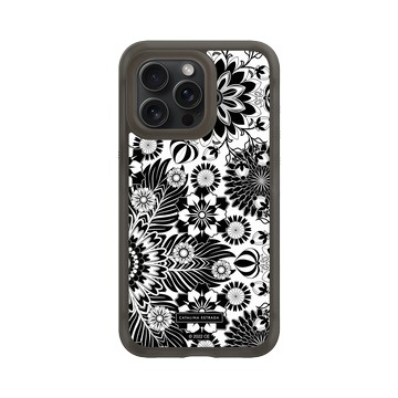 iPhone 15 Pro Max AirX 本質黑 - Catalina Estrada - Floral Monochrome