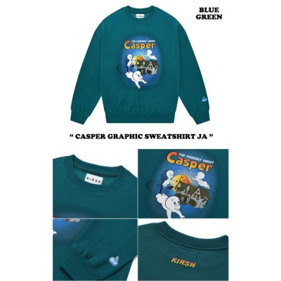 キルシー トレーナー KIRSH 正規販売店 CASPER GRAPHIC SWEATSHIRT JA ...