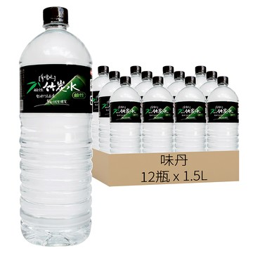 多喝水 鹼性竹炭水  1.5L  12瓶