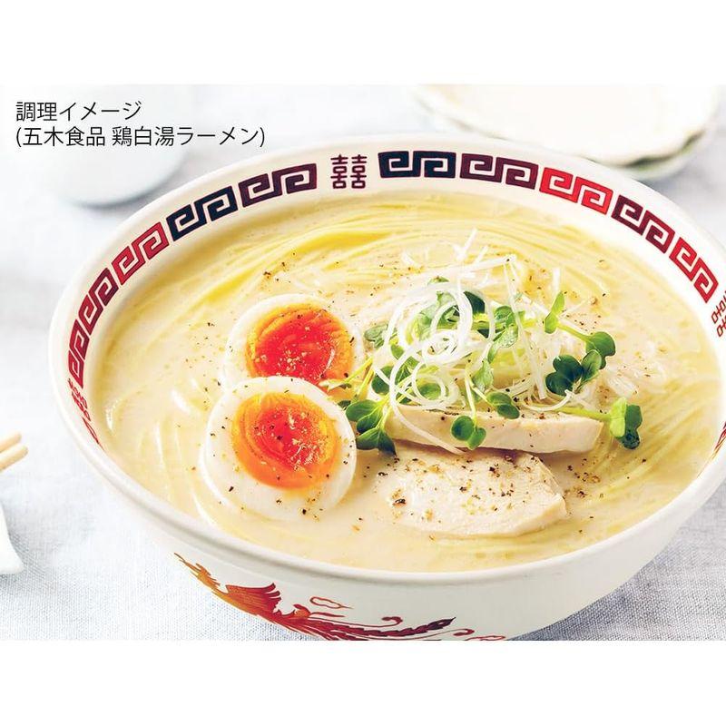 五木食品 鶏白湯ラーメン 124g ×10個 (インスタント袋麺)(常温保存商品)