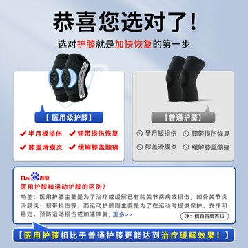 護膝女運動男膝蓋用半月板修復跑步爬山專用髕骨固定護具套