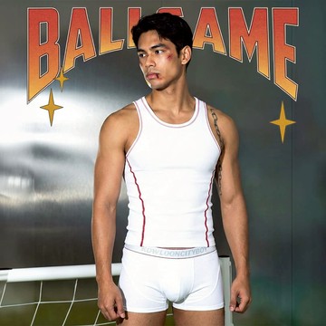 Kowloon City Boy 【台灣現貨】BALLGAME 2.0 系列 四角內褲-白色/黑色/紅色