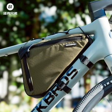ROCKBROS洛克兄弟旗艦店 自行車包 三角包 前梁包 上管包 山地公路車鞍包 騎行工具裝備