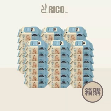 韓國 RICO baby 嬰兒口手濕紙巾30抽-箱購-36入