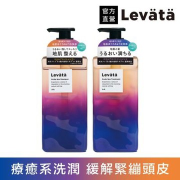 Levata 海泥頭皮spa洗髮精潤髮乳400ml/g(蓬鬆)