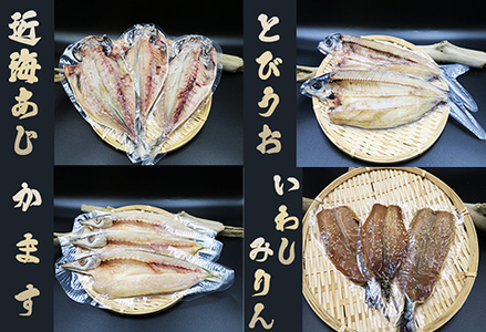 こだわりの国産ひもの詰合せ ５種１３枚 × 選べる３カ月《隔月発送》　[0045-0002]