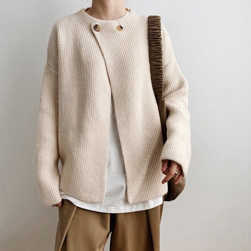 レディース レトロ カーディガン トップス 人気 通販 おすすめ シンプル 大人 可愛い おしゃれ クール ルー 通販 Lineポイント最大0 5 Get Lineショッピング