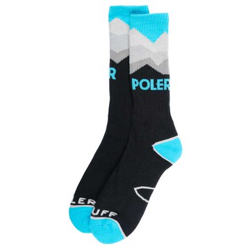 POLER MOUNTAIN SOCK 山岳 / 中長襪 / 男襪 / 黑.藍