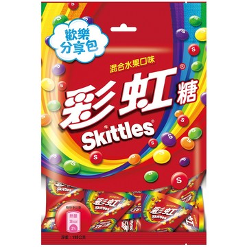 [家速配]Skittles彩虹糖家庭號混合水果