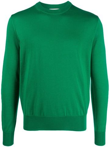 Altea - crew-neck virgin wool jumper - men - Virgin Wool - S - Green