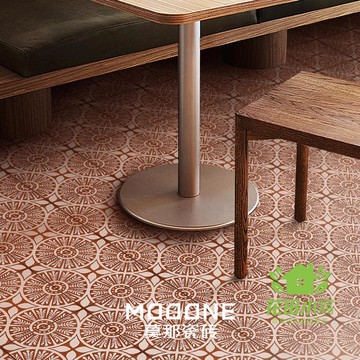 免運 公司貨 地面磚 復古小花磚 植物花卉瓷磚 會所酒吧咖啡店個性地磚 廚房衛生間小方磚 可開發票 全館八折 工廠現貨直銷 新品特價 HTXW12232